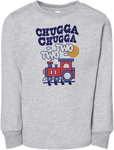 تي شيرت Chugga Chugga للأطفال الصغار بأكمام طويلة in Kuwait