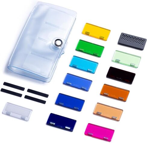 Godox MA01 Magnetic Attachment, Including Honeycomb Grids, Diffusers, Color Filters (CTO/CTB), Creative Gels for Godox IM20 IM22 IT20 IT22 in Saudi Arabia