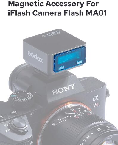 Godox MA01 Magnetic Attachment, Including Honeycomb Grids, Diffusers, Color Filters (CTO/CTB), Creative Gels for Godox IM20 IM22 IT20 IT22 in Saudi Arabia