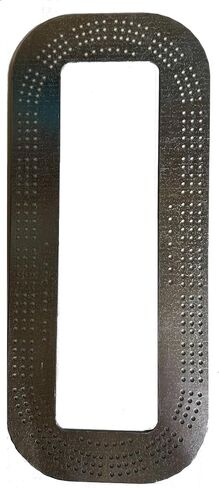 Cribbage Board 3-Lane Oval Steel Template (Woodworking Kit) in Saudi Arabia