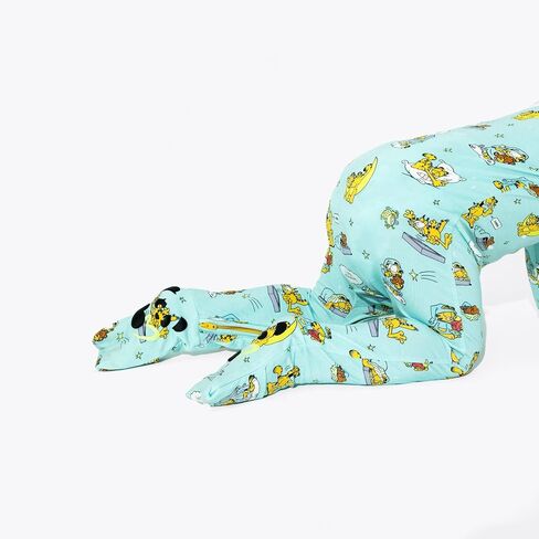 Bellabu Bear Garfield Rayon from Bamboo Convertible Footie for Baby Boys & Girls in Saudi Arabia