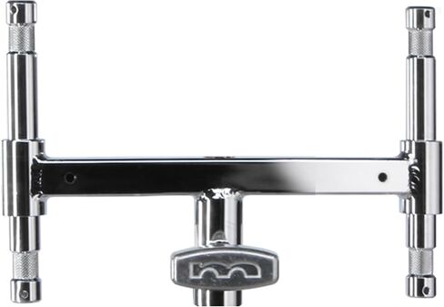 Matthews Baby Headers – Mini, Double, and Triple | Chrome-Plated Steel Mounting Bars with 5/8" Baby Receiver | Secure Multi-Fixture Mount for Film, Photo & Studio Setups (Mini Baby Double Header) in Kuwait