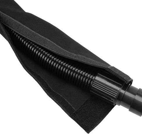5.9 Ft Neoprene Shop Vacuum Hose Cover, Wrap-Around Anti-Scratch & Scuff Sleeve Car Detailing Protector with Hook-and-Loop Closure for 1.5" to 2.2" Wet/Dry Vac Hoses in Saudi Arabia