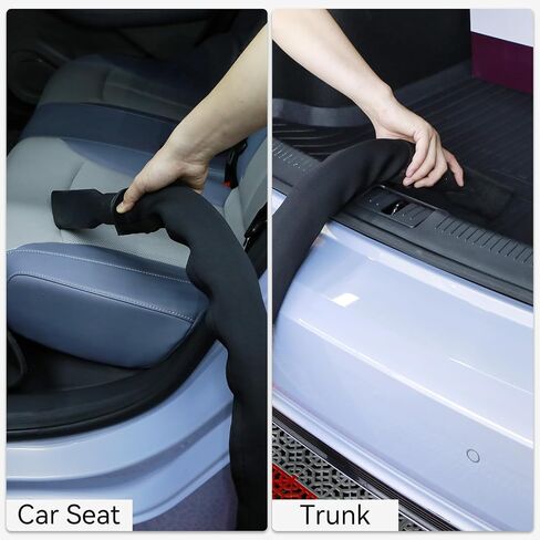 5.9 Ft Neoprene Shop Vacuum Hose Cover, Wrap-Around Anti-Scratch & Scuff Sleeve Car Detailing Protector with Hook-and-Loop Closure for 1.5" to 2.2" Wet/Dry Vac Hoses in Saudi Arabia