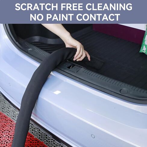 5.9 Ft Neoprene Shop Vacuum Hose Cover, Wrap-Around Anti-Scratch & Scuff Sleeve Car Detailing Protector with Hook-and-Loop Closure for 1.5" to 2.2" Wet/Dry Vac Hoses in Saudi Arabia