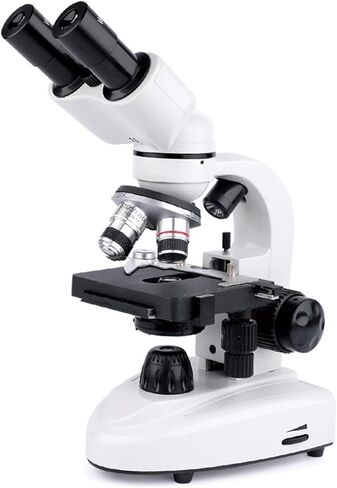 Microscope Binocular Microscope for Adults and Kids Professional Compound Microscopes 360° Rotating Tube and LED Lighting Microscopes in Kuwait