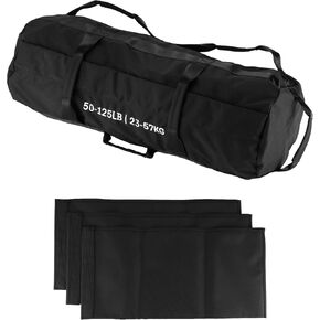 أكياس رمل PeakPursuit للتمرين بمقابض، وأكياس رمل للياقة البدنية قابلة للتعديل مع حقيبة داخلية غير مملوءة، وأكياس رمل شديدة التحمل لتدريب الأثقال، وتمارين رفع الأثقال وتمارين الجسم بالكامل in Kuwait