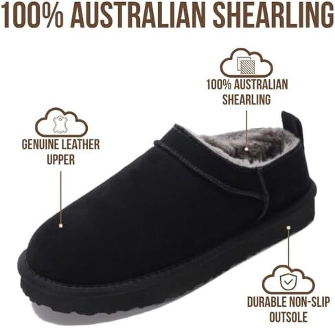 Project Cloud 100% Genuine Leather Micro Boots for Women – Water Resistant Womens Boots with Memory Foam Insole – Slip On Fall Shoes for Women 2025 for All-Day Comfort (HIPSTER) in Saudi Arabia