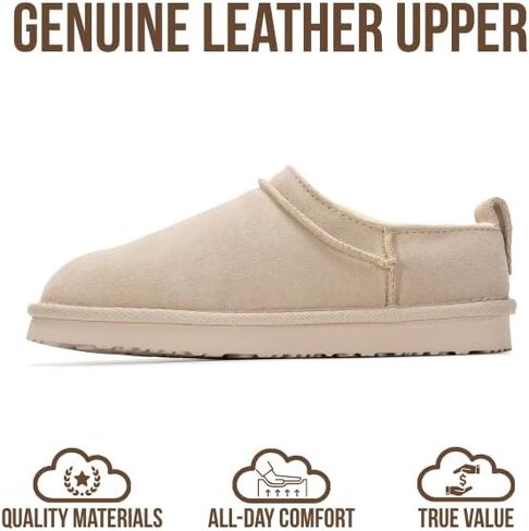 Project Cloud 100% Genuine Leather Micro Boots for Women – Water Resistant Womens Boots with Memory Foam Insole – Slip On Fall Shoes for Women 2025 for All-Day Comfort (HIPSTER) in Saudi Arabia