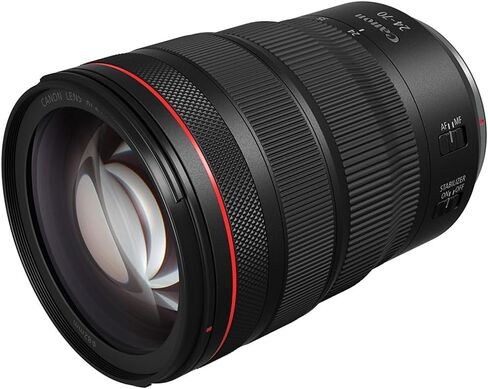 Canon RF 24-70mm f/2.8 L is USM Lens Bundle with 82mm Filter Set + Cap Keeper + Microfiber Cleaning Cloth (4 Items) in Saudi Arabia