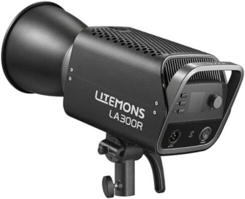 Godox Litemons LA300R RGB LED Video Light Kit with Smooth App Control and Bowens Mount Compatibility (Black) in Saudi Arabia