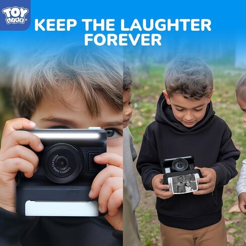 Instant Print Camera for Kids,2.4 Inch Screen Kids Instant Cameras, Christmas Birthday Gifts for Girls Age 3-12, Portable Toddler Toy for 3 4 5 6 7 8 9 10 Year Old Girls Boys Teal in Saudi Arabia