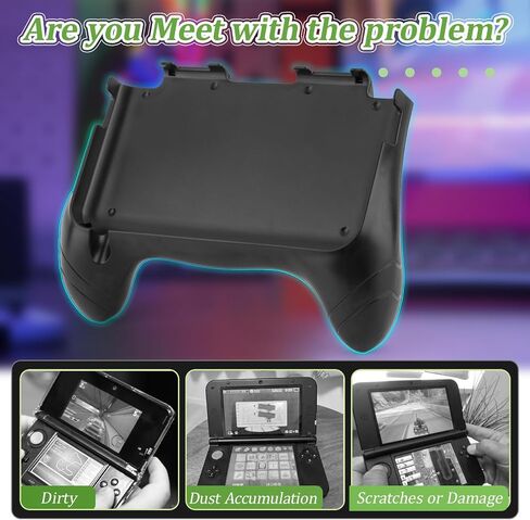 Hand Grip for Nintendo 3DS XL/LL Bracket Holder Handle Grip for Nintendo 3DS LL XL Accessories Repair Replacement in Saudi Arabia