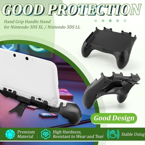 Hand Grip for Nintendo 3DS XL/LL Bracket Holder Handle Grip for Nintendo 3DS LL XL Accessories Repair Replacement in Saudi Arabia