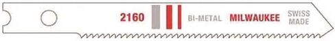 Milwaukee GIDDS2-2493815 2 3/4 بوصة شفرة منشار تهزهز ثنائية المعدن عالية السرعة 24 سن/بوصة، 5 عبوات in Kuwait