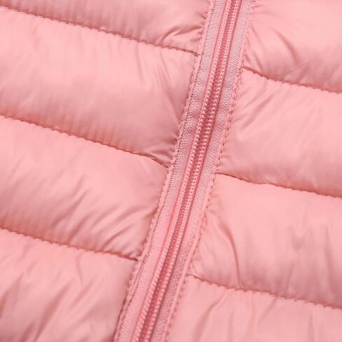 معطف شتوي للفتيات والأولاد، جاكيت منتفخ للأطفال الصغار، خفيف الوزن بسحاب، جاكيت دافئ، معطف مبطن للأسفل، ملابس خارجية in Kuwait