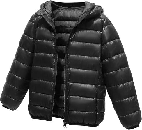 Girls Boys Winter Coat Toddler Puffer Jacket Lightweight Zip up Warm Jacket Packable Quilted down Coat Outerwear in Saudi Arabia