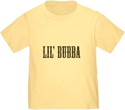 تي شيرت CafePress Lil' Bubba للأطفال الصغار، تي شيرت لطيف برسومات للأطفال الصغار، 100% قطن in Kuwait