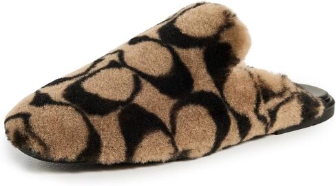 Coach Women's Slipper in Signature Shearling in Saudi Arabia