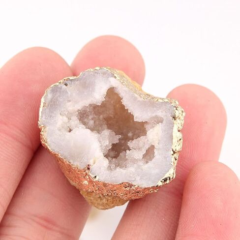 The Creative Door Handles Drawer Kitchen Closet Door Knob Natural Rough Stone Color Crystal Brass Handle Kitchen Cabinet Hardware(A) in Saudi Arabia