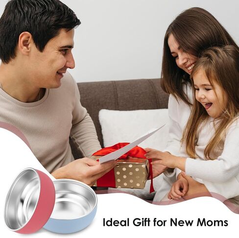 6PCS Kids Stainless Steel Bowls 5 Inches 304 Stainless Steel Kids Bowls with Removable Colorful Silicone Sleeve Heat-Resistant Unbreakable Kid Bowl for Soup, Cereal, Yogurt, Snacks in Saudi Arabia