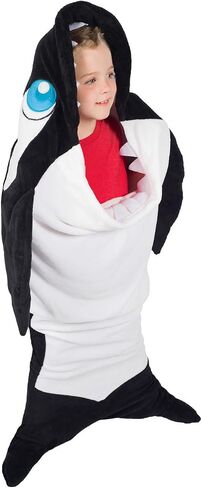 Fin Fun Wearable Hooded Blanket for Kids - Kids Wearable Blanket Hoodie - For Boys & Girls in Saudi Arabia