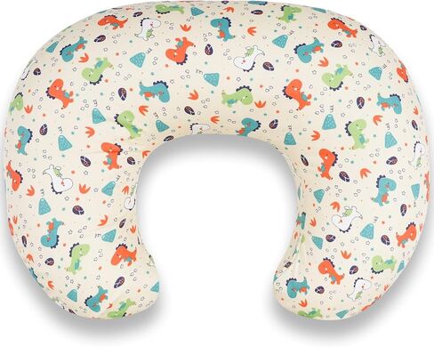 Nursing Pillow – Ergonomic Breastfeeding & Bottle Feeding Support, Standard Size, Breathable with Washable Cover, Hypoallergenic, Ideal for Tummy Time and Sitting Support in Saudi Arabia