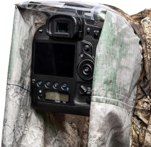 غطاء المطر لكاميرا الطوارئ Think Tank لكاميرات DSLR والكاميرات بدون مرآة مع عدسة 24-70 مم - صغير (مموه) in Saudi Arabia