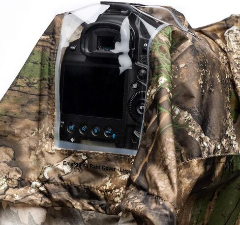 غطاء المطر لكاميرا الطوارئ Think Tank لكاميرات DSLR والكاميرات بدون مرآة مع عدسة 24-70 مم - صغير (مموه) in Saudi Arabia