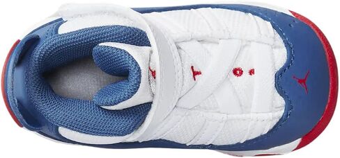 Jordan Baby Boy's 6 Rings (Infant/Toddler) White/True Blue/University Red 8 Toddler M in Saudi Arabia