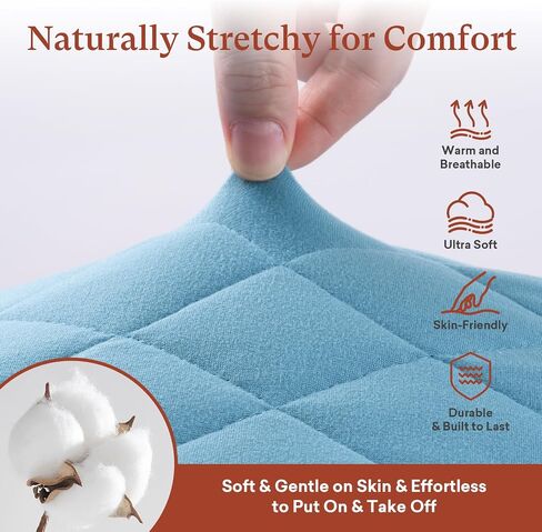 Quilted Changing Table Cover (2-Pack) Fitted Diaper Changing Pad Cover, Soft Breathable Ideal for Boys Girls (2-Pack) in Saudi Arabia