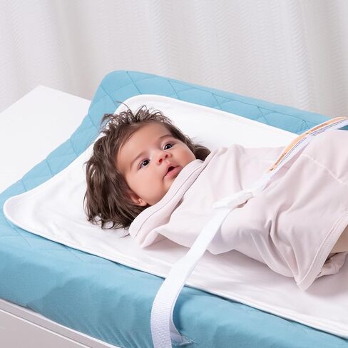 Quilted Changing Table Cover (2-Pack) Fitted Diaper Changing Pad Cover, Soft Breathable Ideal for Boys Girls (2-Pack) in Kuwait