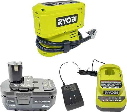 RYOBI PCL001B ONE+ طقم منفاخ لاسلكي عالي الضغط 18 فولت مع بطارية 4 أمبير وشاحن in Kuwait