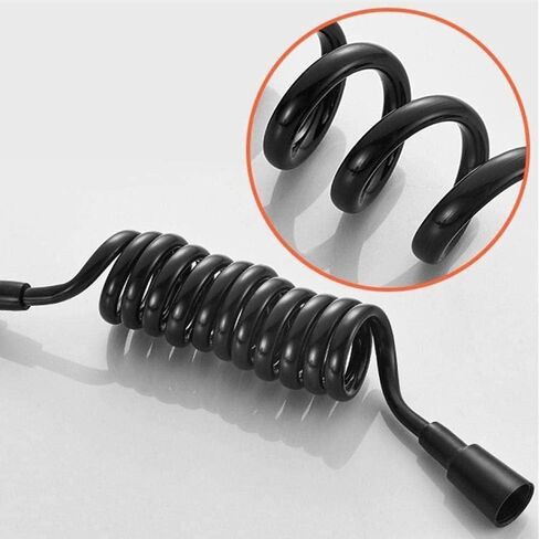 مجموعة البخاخ، مجموعة دش المرحاض، ذات الاستخدام المزدوج، مخرج مزدوج، صنبور الغسالة، بخاخ أسود، طقم بخاخ المرحاض مع حامل خرطوم in Kuwait