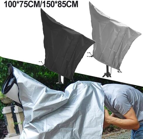 أغطية مقاومة للماء والغبار من Telescope Care Essentials مصنوعة من مادة 420D متينة (فضية 150 * 85 سم) in Saudi Arabia