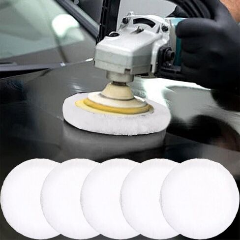 4inches Imitated wool polishing disc for car in Saudi Arabia