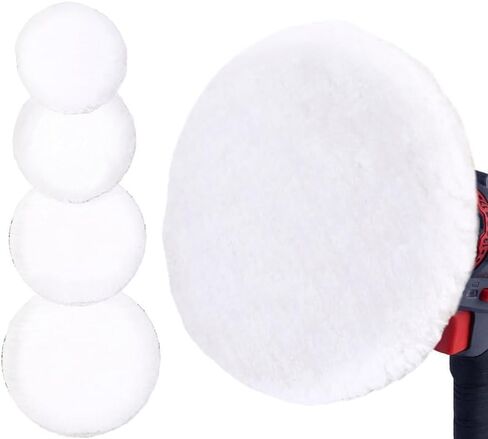 4inches Imitated wool polishing disc for car in Saudi Arabia