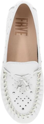 Frye Naya Stud Moc Women's Loafers Shoes - Premium Leather Slip-On with Stud Accents, Comfortable & Stylish Casual Footwear in Saudi Arabia