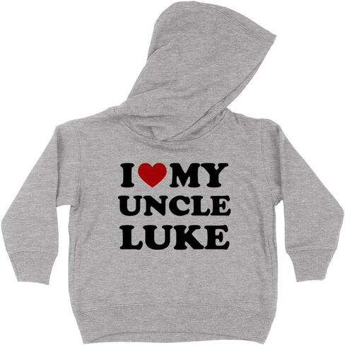 I Love My Uncle Luke Kids Hoodie Sweatshirt Toddler in Saudi Arabia