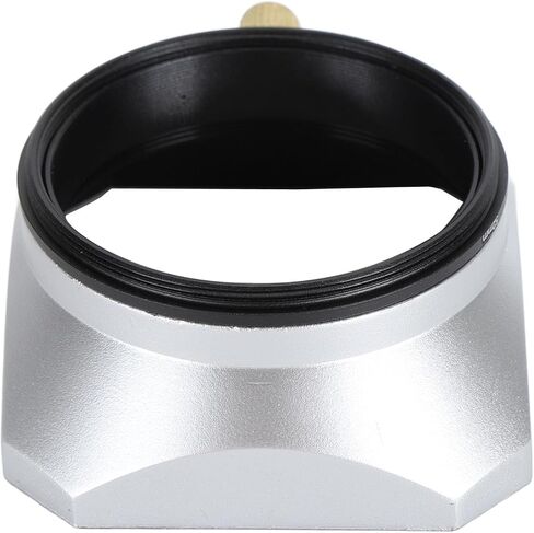 Dpofirs 52mm Lens Hood, Portable Matte Interior Sunshade Metal Hood for 52mm Camera in Saudi Arabia