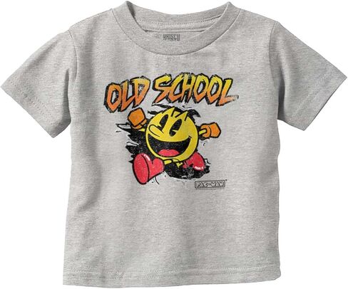 Retro Old School Arcade Game Pacman Toddler Boy Girl T Shirt in Saudi Arabia