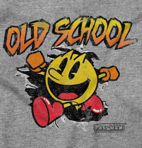 Retro Old School Arcade Game Pacman Toddler Boy Girl T Shirt in Saudi Arabia