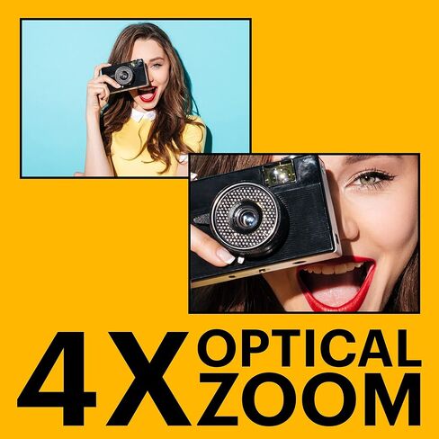 كاميرا رقمية KODAK PIXPRO Friendly Zoom FZ45-BL بدقة 16 ميجابكسل مع تكبير بصري 4X وزاوية واسعة 27 مم وشاشة LCD 2.7 بوصة (أزرق) in Saudi Arabia