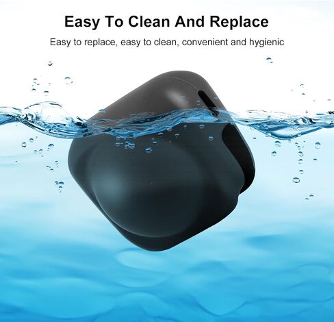 for Insta360 X4 / X5 Silicone Protective Lens Cover (Black) in Saudi Arabia