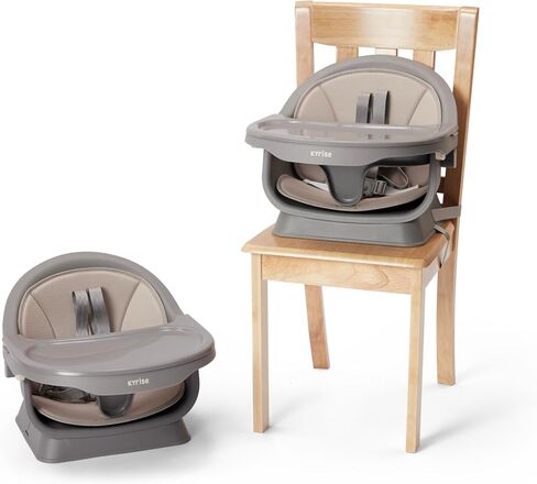 5-in-1 High Chair for Baby & Toddler - Convertible Baby Dining Seat - Portable Floor/Booster Seat - Adjustable Tray w. Cover - 5-Point Harness - Building Block Table & Chair - Stool (White) in Saudi Arabia