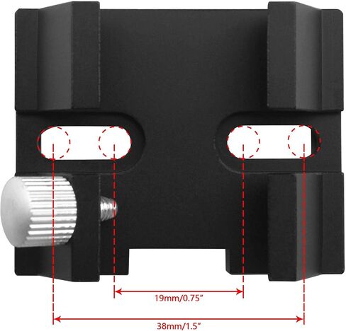 Alstar Triple Telescope Finder Scope Holder - Bundle with - Schmidt-Cassegrain Finder Scope Base in Saudi Arabia