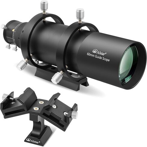 Alstar Dual Tri-Finder Mounting Bracket - حزمة مع - 60mm Compact Deluxe Finderscope in Saudi Arabia