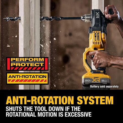 DEWALT 20V MAX XR بدون فرش لاسلكي 1/2 بوصة. مثقاب مدمج ورافعة (أداة فقط) (DCD446B) in Saudi Arabia