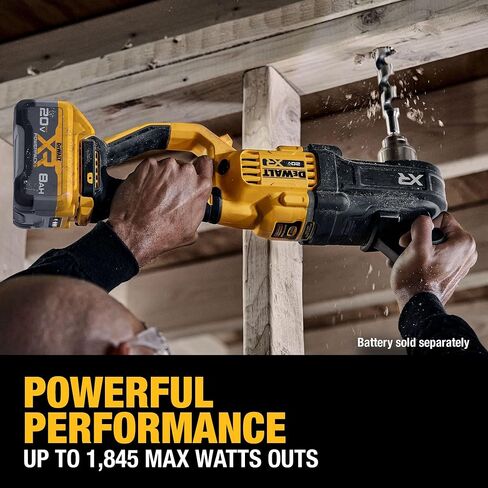 DEWALT 20V MAX XR بدون فرش لاسلكي 1/2 بوصة. مثقاب مدمج ورافعة (أداة فقط) (DCD446B) in Saudi Arabia