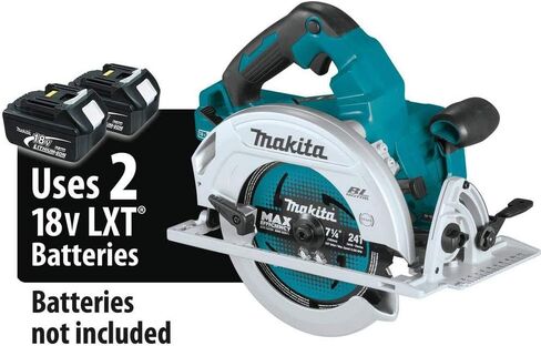 ماكيتا XSH06Z 18V X2 LXT ليثيوم أيون (36V) منشار دائري بدون فرش لاسلكي 7-1/4 بوصة، أداة فقط (متجدد) in Kuwait